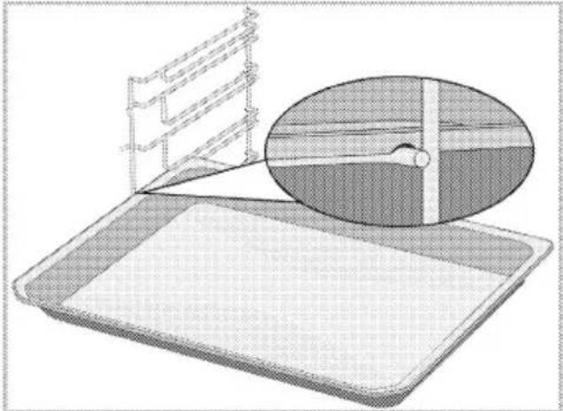BEKO BBWMT12300XMS - Conception de la butée de la grille effacer métallique Modèles pour gradins métalliques - 1