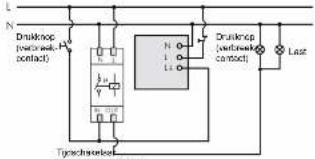 Druiknoop (with/without) contact) Typechstebeed N I II Druknoop (with/without) contact) Lez