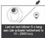 GROTHE McGuard PM-AP HR - Lux Learn-functie met knop - 6