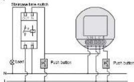 Shinawire line switch Load Push button Push button