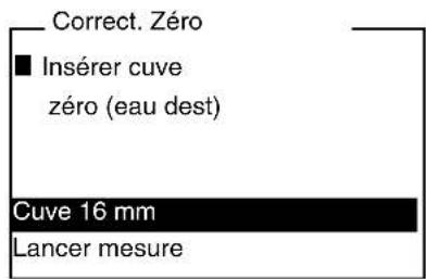YSI pHotoFlex STD - Réglage du zéro - 2