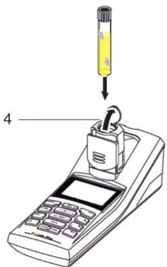YSI pHotoFlex STD - Introduction du tube - 5