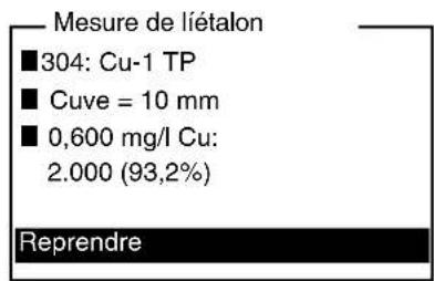 YSI pHotoFlex STD - Adaptation à l'étalon - 5