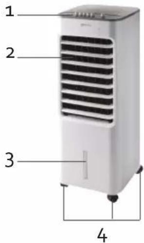 DOMO DO155A - PARTS - 1