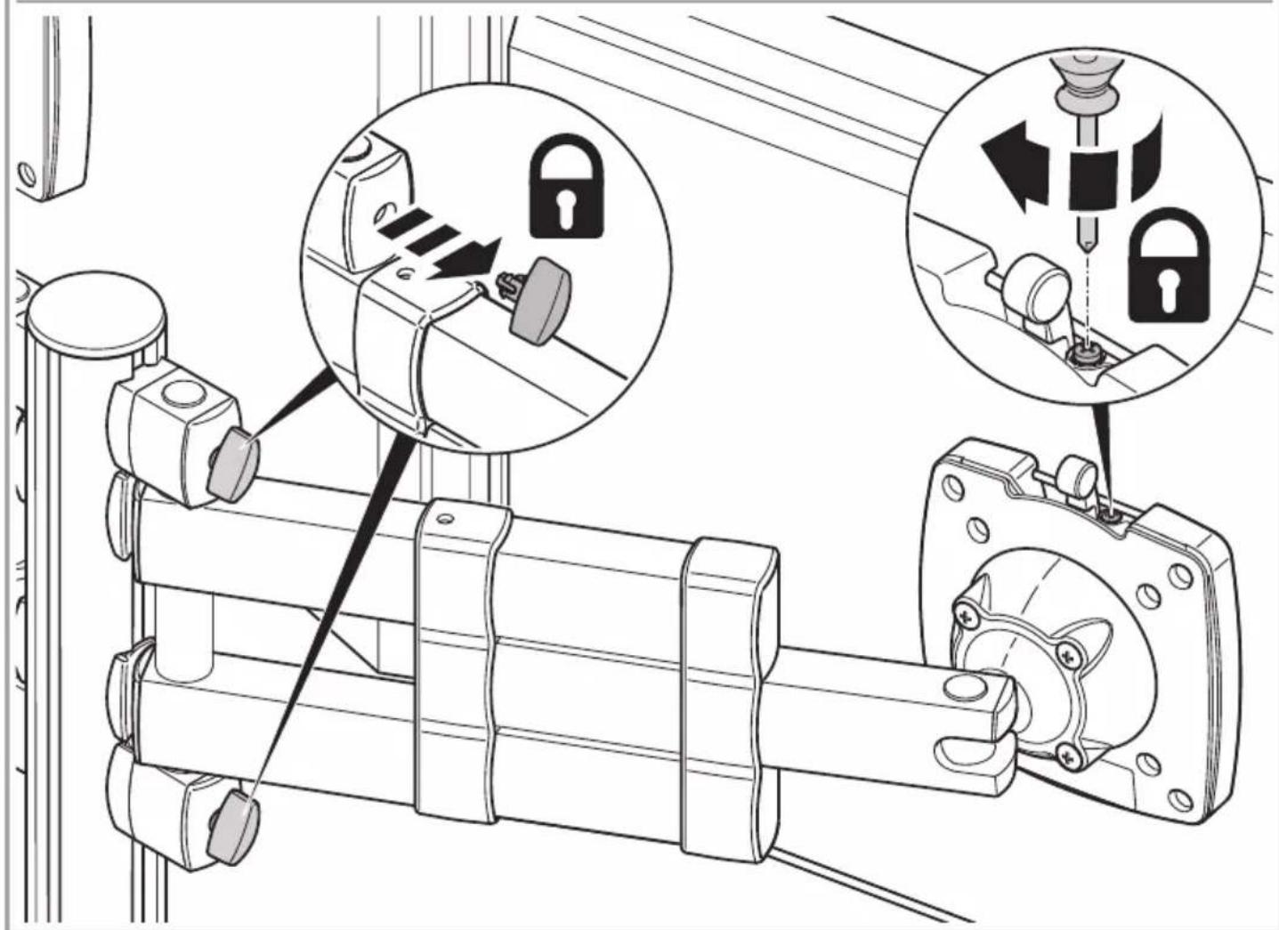 Novus TSS Quattro - TSS telescope arm III - 2