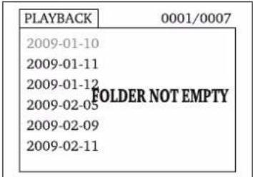 dnt Findoo Profiline Uno - Effacer un dossier - 1