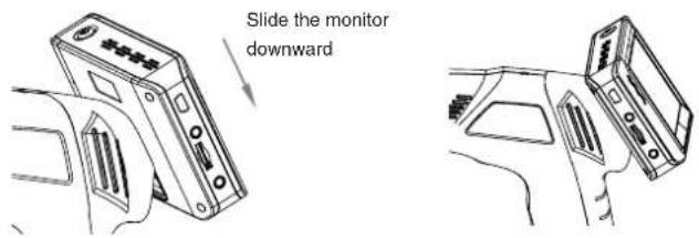 dnt Findoo Profiline Uno - Mounting the monitor - 1