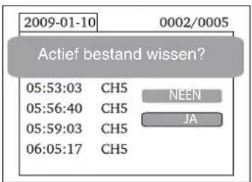 dnt Findoo Profiline Uno - Video's en beelden wissen - 1