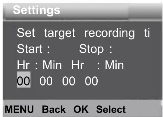BRAUN Black200A Mini - Target recording time 2 - 1