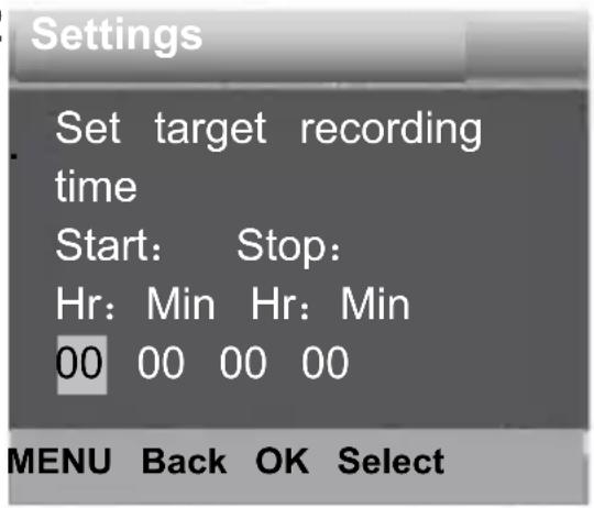 BRAUN Black200A Mini - Tempo di registrazione target 2 - 1