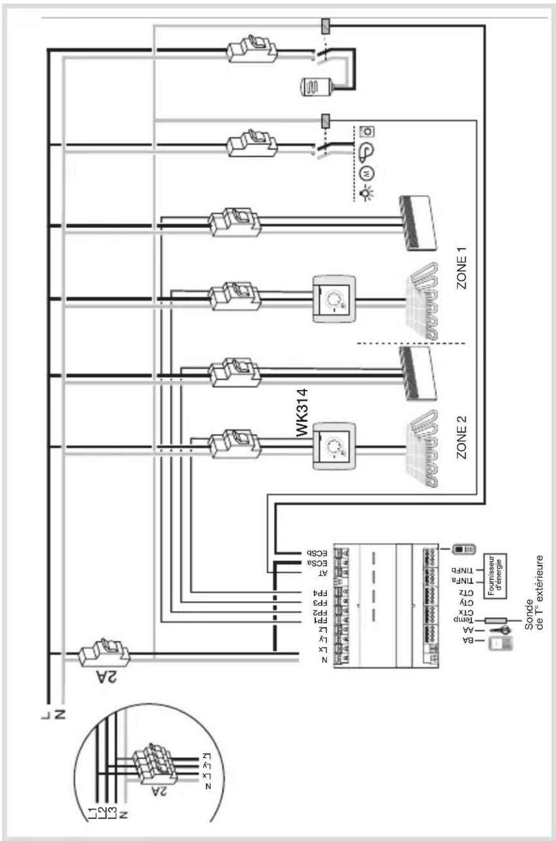 HAGER EK483 - Raccordement des boîtiers modulaires - 2