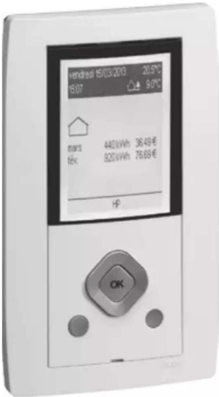 vendredi 15/03/2013 20,5°C 15:07 9,0°C mars 440kWh 36,49 € fév. 920kWh 75,89 € HP OK