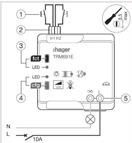 HAGER TRK152M - 3