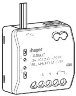 HAGER TRK151M - Procédure - 3
