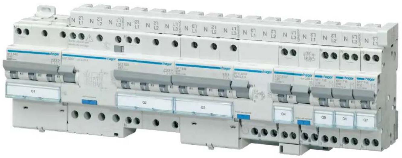 HAGER FZ537 - Protectons modulaires - 1