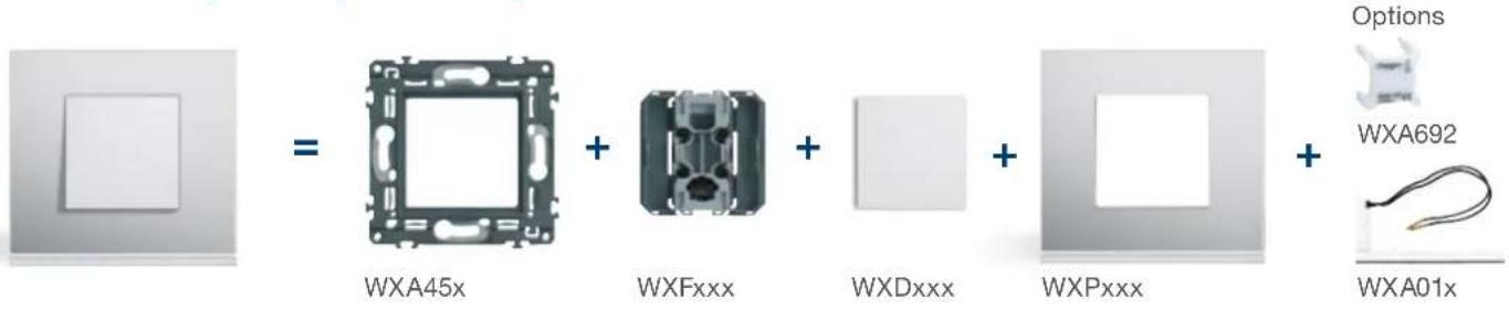 HAGER FZ421A - références pour un produit complet - 1