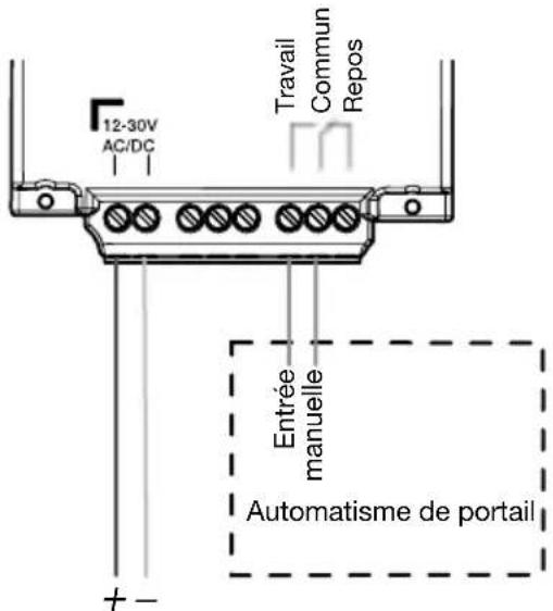 HAGER LDG02X - Récepteur extérieur LDG02X (12-24 V/contact sec) - 1