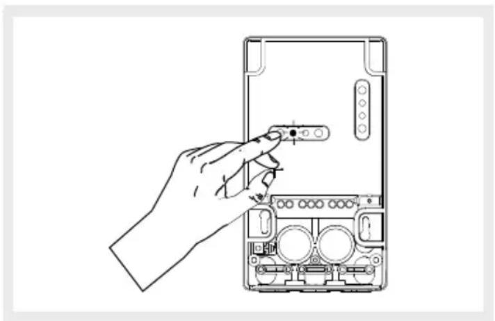 HAGER LDG01X - Retour en programmation usine - 1