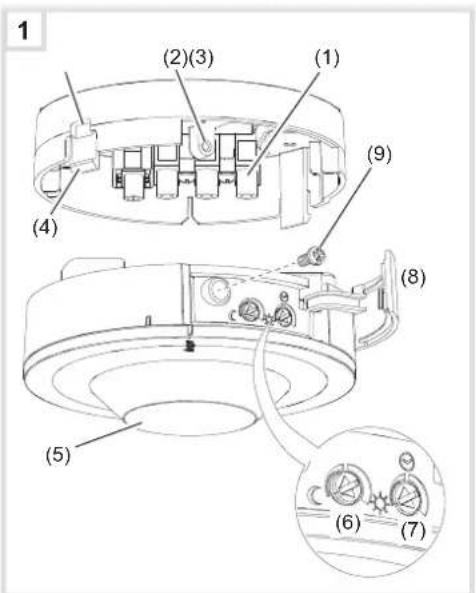 HAGER 52370 - Raccordement et montage de la variante Saillie 52-370 (fi gure 7) - 1