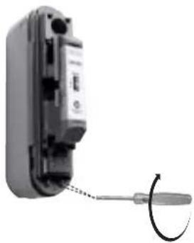 HAGER S145-22X - Testing the radio link 6.2 Fixing - 5