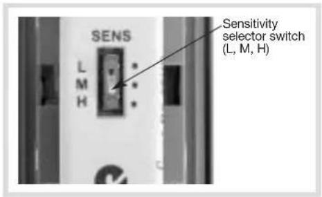 HAGER S145-22X - Adjustment of the sensitivity 7.4 Adjustment of the operational - 1