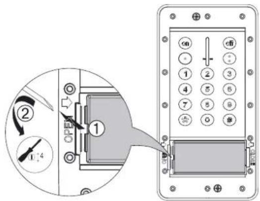 HAGER RLF630X - Etiquette de personnalisation du poussoir sonnette - 2