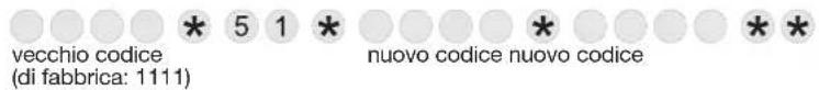 HAGER RLF630X - Modifica del codice installatore - 1