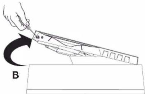 HAGER RLD454F - Changement de l'alimentation - 6
