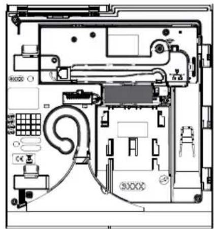 HAGER RLD454F - Utilisation avec le module secteur RXU01X et la batterie de secours RXU03X - 2