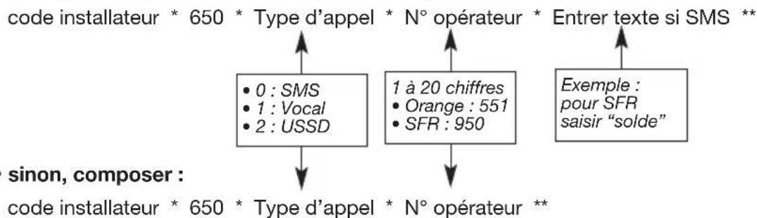 HAGER RLD454F - ETAPE 2 : CONFIGURATION DU "SUIVI CREDIT" - 1