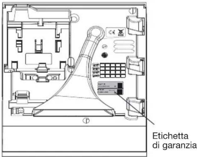 HAGER RLD414X - Etichetta di garanzia - 1