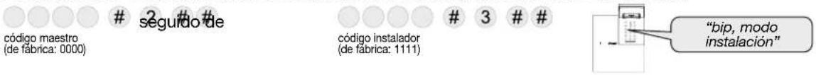 HAGER RLA145X - Programación del reconocimiento del detector por el sistema de alarma - 2