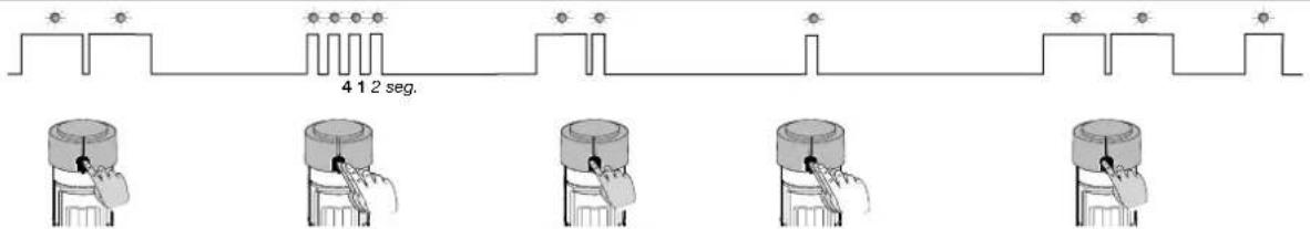 HAGER RLA145X - Procedimiento de parametraje - 1