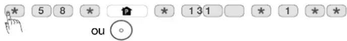 * 5 8 * 📋 1 3 1 * 1 * * ou ○