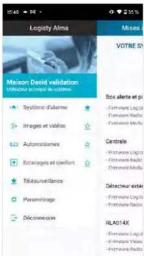 Logisty Alma Maison David validation LOGISTY ALMA PRINCE DE SYSTEMS VOTRE SY Box alerte et pi - Farmware Logit - Farmware Media - Farmware Media Centrale - Filmware Logit - Filmware Media Filmware Media Détecteur extér - Filmware Logit - Filmware Media RLAD14X - Filmware Logit - Filmware Media - Filmware Media