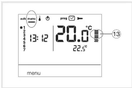 HAGER EK570 - Mode manuel (manu) - 1