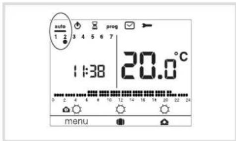 HAGER EK066P - Mode automatique (auto) - 1
