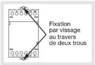 HAGER 31711 - En montage mural avec kit réf. 95593 comprenant 1 verrou + 2 cache-bornes - 1