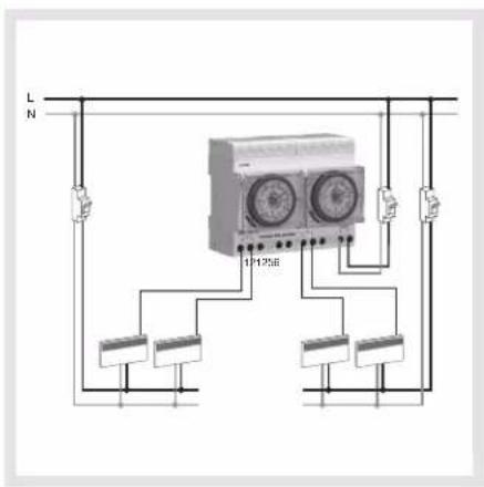 HAGER 30010 - Scheme de raccordement - 1