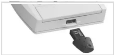 HAGER 30110 - Enregistrement des programmes contenus dans la clé sur le programmateur - 1