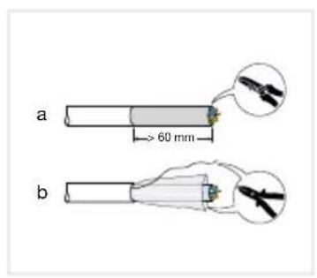 HAGER WDI161 - Montar o conector (RJ45) no cabo de rede (imagem 11) - 2