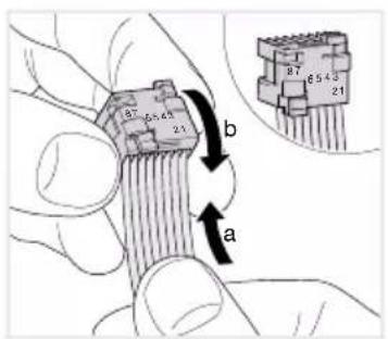 HAGER WDI161 - Montar o conector (RJ45) no cabo de rede (imagem 11) - 6