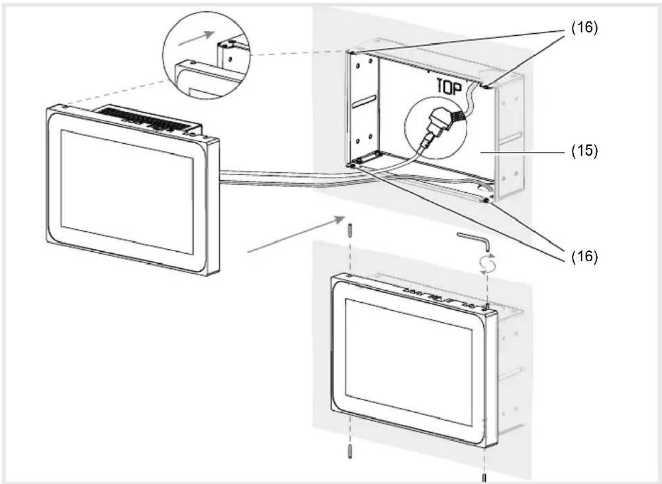 HAGER WDI161 - Montagem e ligação do produto - 1