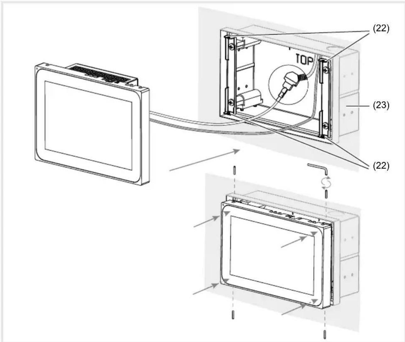 HAGER WDI161 - Connecting and installing the device - 2