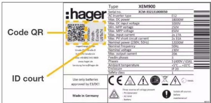 HAGER XEM470 - Connexion d'une batterie à flow - 3