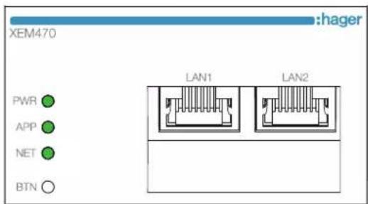 HAGER XEM470 - Connexion de l'EMC au Cloud - 3