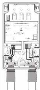 HAGER TXE771 - Perretre le capot en place. - 3