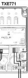 HAGER TXE771 - Perretre le capot en place. - 1