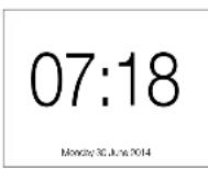 HAGER WDT030 - Display elements and operating concept - 1