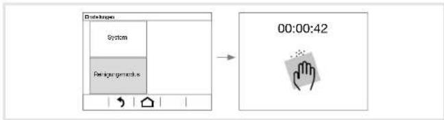 HAGER WDT030 - Display reinigen - 1